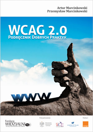Okładka ksiązki WCAG 2.0. Podręcznik dobrych praktyk 